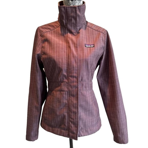 Patagonia Kernelia‎ women's jacket medium Maroon Ski/snowboard mid layer - Picture 6 of 16